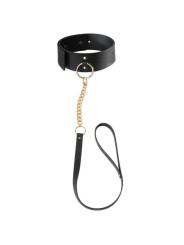 Bijoux - Indiscrets Collana Labirinto Nero Con Cinturino - BIJOUX MAZE - Collari e Guinzagli | erosidea.com