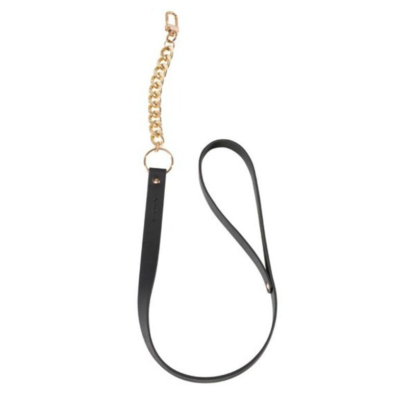 Bijoux - Indiscrets Collana Labirinto Nero Con Cinturino - BIJOUX MAZE - Collari e Guinzagli | erosidea.com