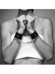 Polsini Bijoux Indiscrets Maze Wide Neri - BIJOUX MAZE - Manette e Polsini | erosidea.com