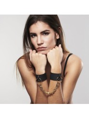 Polsini Bijoux Indiscrets Maze Wide Neri - BIJOUX MAZE - Manette e Polsini | erosidea.com