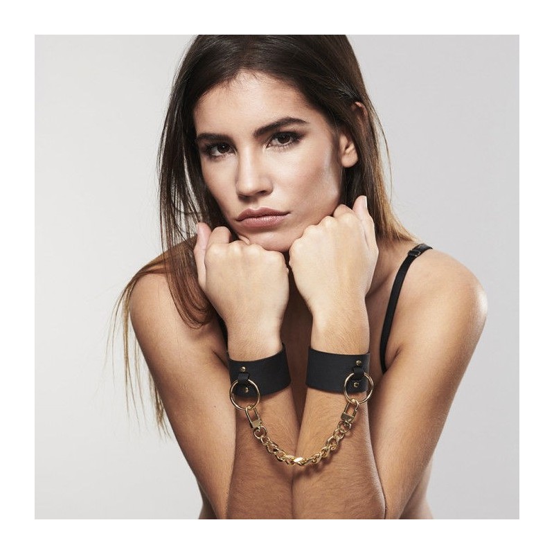 Polsini Bijoux Indiscrets Maze Wide Neri - BIJOUX MAZE - Manette e Polsini | erosidea.com