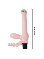 Imbragatura Senza Corda Tpr Con Vibrazione E Stimolazione Anale 25.4 Cm - BAILE - Strap-on e Imbracature | erosidea.com
