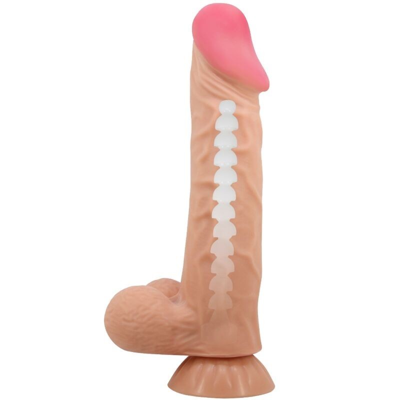 Pretty Love - Dildo Realistico Sliding Skin Series Con Ventosa Scorrevole Della Pelle 24 Cm - PRETTY LOVE HIGH GRADE - Dildo Realistici | erosidea.com