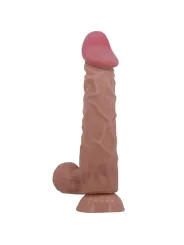 Pretty Love - Dildo Realistico Sliding Skin Series Con Ventosa Scorrevole Della Pelle Marrone 24 Cm - PRETTY LOVE HIGH GRADE - Dildo Realistici | erosidea.com