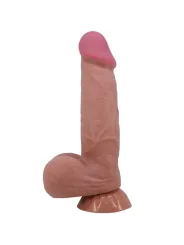 Pretty Love - Dildo Realistico Serie Sliding Skin Con Ventosa Scorrevole In Pelle Marrone 218 Cm - PRETTY LOVE HIGH GRADE - Dildo Realistici | erosidea.com