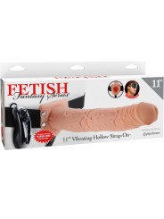 Fetish Fantasy Series - Series 11 Hollow Strap On Vibrante Con Sfere 27.9Cm Carne - FETISH FANTASY SERIES - Strap-on e Imbracature | erosidea.com