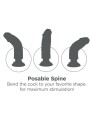 King Cock - Dildo Vibratore 17.78 Cm Naturale - KING COCK - Dildo Realistici | erosidea.com