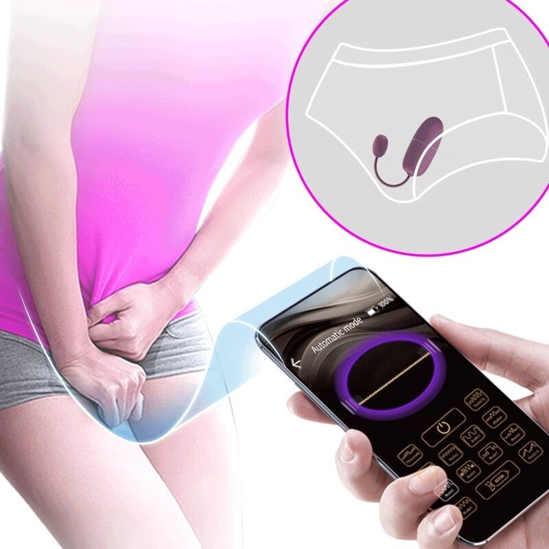 Nymph Ovetto Vibrante App Controllato Lila - PRETTY LOVE BOTTOM - Ovetti Palline Sfere | erosidea.com
