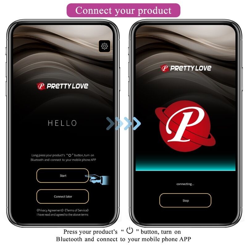 Nymph Ovetto Vibrante App Controllato Lila - PRETTY LOVE BOTTOM - Ovetti Palline Sfere | erosidea.com