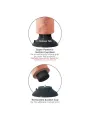 King Cock - Dildo Vibratore Con Testicoli 17.78 Cm Naturale - KING COCK - Dildo Realistici | erosidea.com
