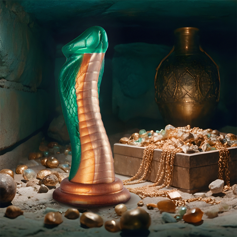 Epic - Dildo Pitone Cobra Verde - EPIC - Dildo Realistici | erosidea.com