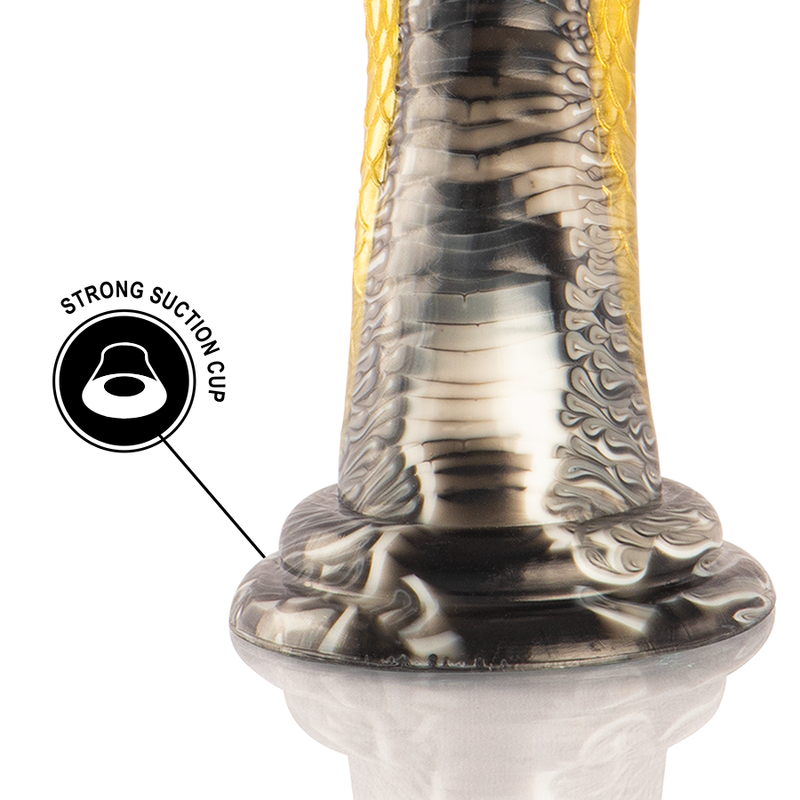 Epic - Drakon Dildo Giallo Cobra - EPIC - Dildo Realistici | erosidea.com