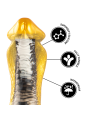 Epic - Drakon Dildo Giallo Cobra - EPIC - Dildo Realistici | erosidea.com