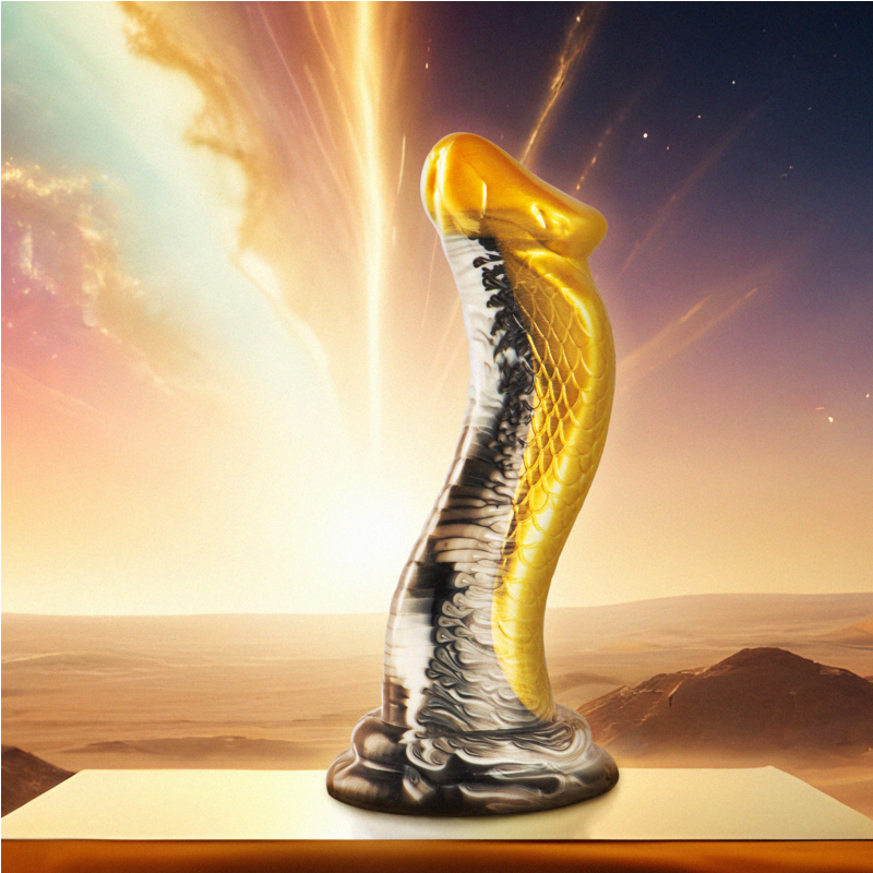 Epic - Drakon Dildo Giallo Cobra - EPIC - Dildo Realistici | erosidea.com