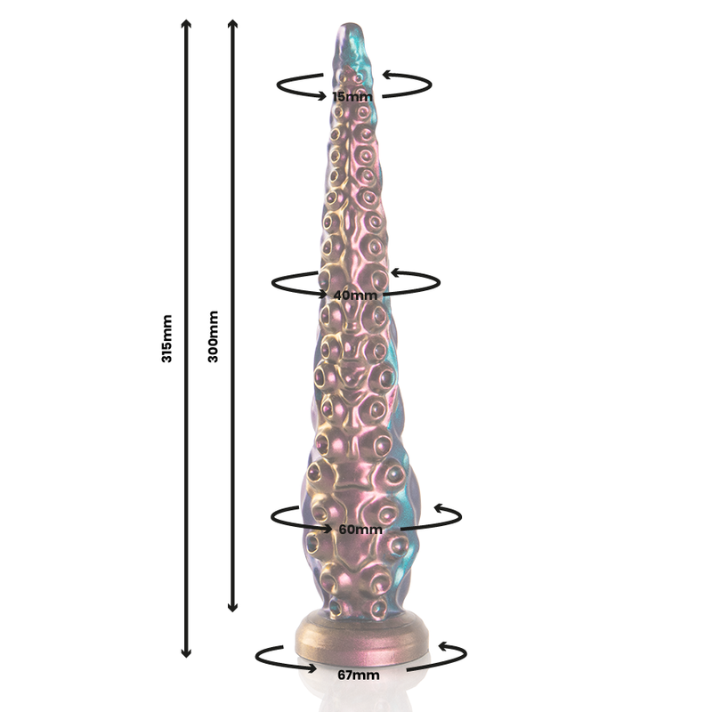 Epic - Dildo Con Tentacolo Fine Di Caribdi Dimensioni Grandi - EPIC - Dildo Realistici | erosidea.com
