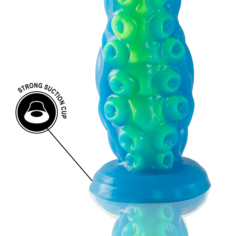 Epic - Dildo Fluorescente Con Tentacoli Sottili Di Scylla Dimensioni Grandi - EPIC - Dildo Realistici | erosidea.com