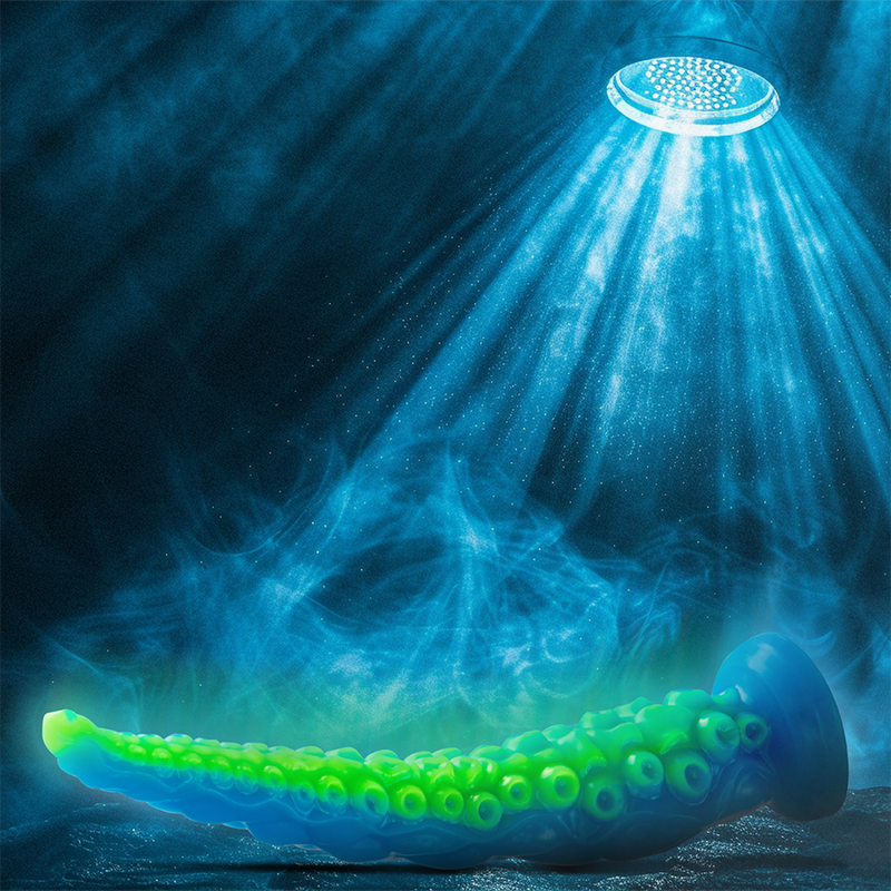 Epic - Dildo Fluorescente Con Tentacoli Sottili Di Scylla Dimensioni Grandi - EPIC - Dildo Realistici | erosidea.com