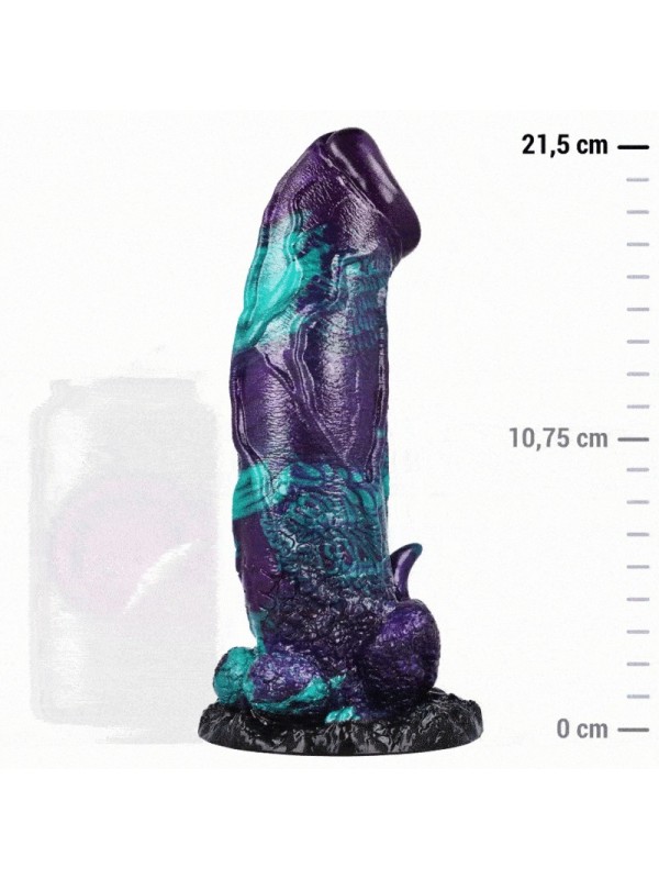 Epic Dildo Basilisco Doppio Piacere Scamuto Grande Taglia - EPIC - Dildo Speciali | erosidea.com