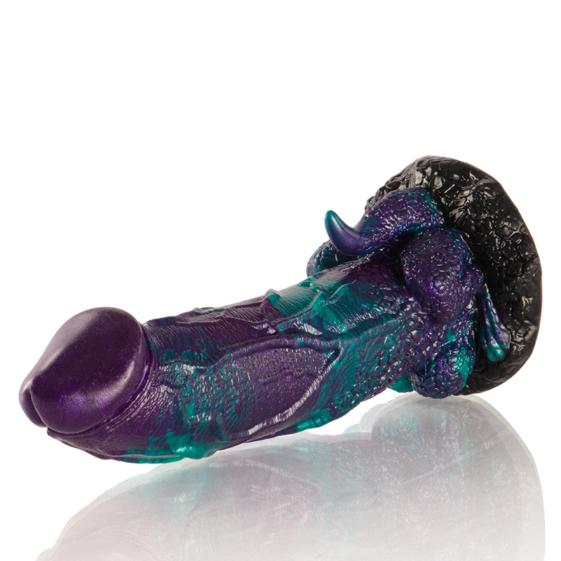 Epic Dildo Basilisco Doppio Piacere Scamuto Grande Taglia - EPIC - Dildo Speciali | erosidea.com