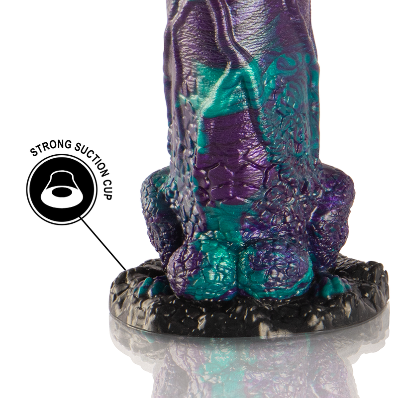 Epic Dildo Basilisco Doppio Piacere Scamuto Grande Taglia - EPIC - Dildo Speciali | erosidea.com