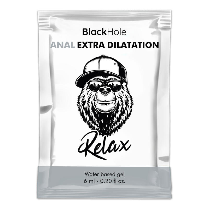 Black Hole - Gel Base Acqua Dilatazione Anale 6 Ml - BLACK HOLE - Monodose e Pocket | erosidea.com