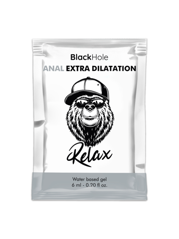 Black Hole - Gel Base Acqua Dilatazione Anale 6 Ml - BLACK HOLE - Monodose e Pocket | erosidea.com