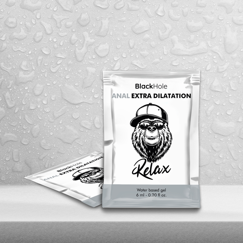 Black Hole - Gel Base Acqua Dilatazione Anale 6 Ml - BLACK HOLE - Monodose e Pocket | erosidea.com