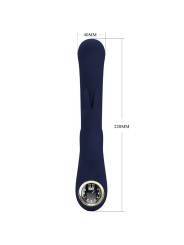 Pretty Love - Vibratore Lamar Rabbit E Punto G Blu - PRETTY LOVE LED - Vibratori Rabbit | erosidea.com