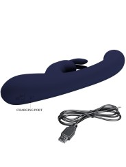 Pretty Love - Vibratore Lamar Rabbit E Punto G Blu - PRETTY LOVE LED - Vibratori Rabbit | erosidea.com