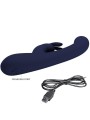 Pretty Love - Vibratore Lamar Rabbit E Punto G Blu - PRETTY LOVE LED - Vibratori Rabbit | erosidea.com