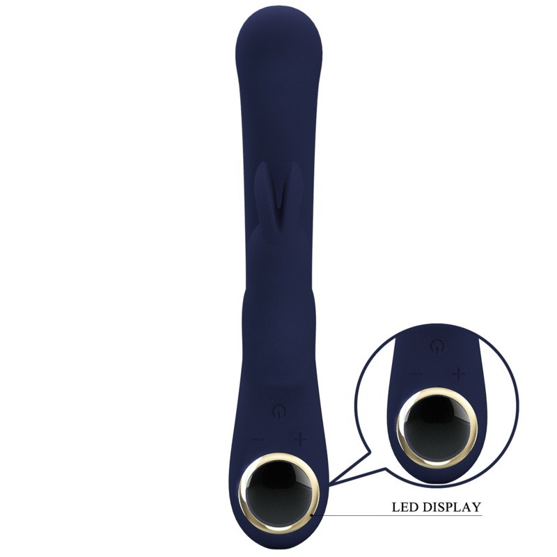 Pretty Love - Vibratore Lamar Rabbit E Punto G Blu - PRETTY LOVE LED - Vibratori Rabbit | erosidea.com