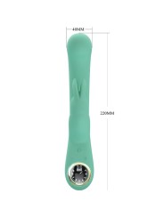 Vibratore Lamar Rabbit E Punto G Verde - PRETTY LOVE LED - Vibratori Rabbit | erosidea.com