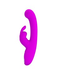 Vibratore Lamar Rabbit E Punto G Viola - PRETTY LOVE FLIRTATION - Vibratori Rabbit | erosidea.com