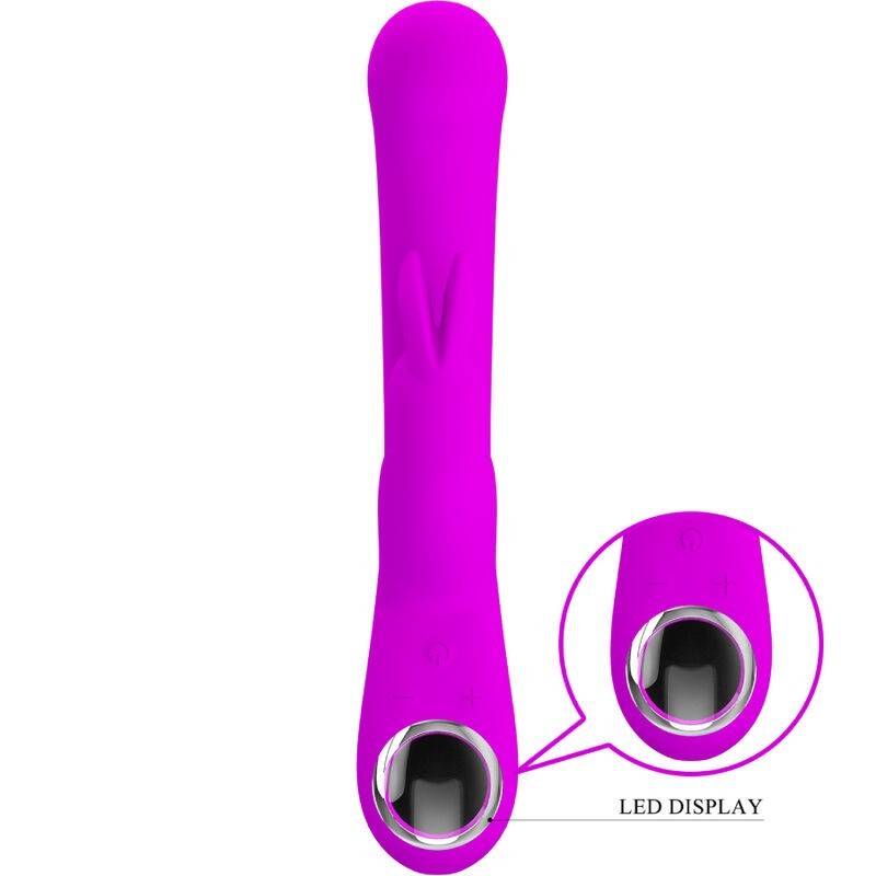Vibratore Lamar Rabbit E Punto G Viola - PRETTY LOVE FLIRTATION - Vibratori Rabbit | erosidea.com