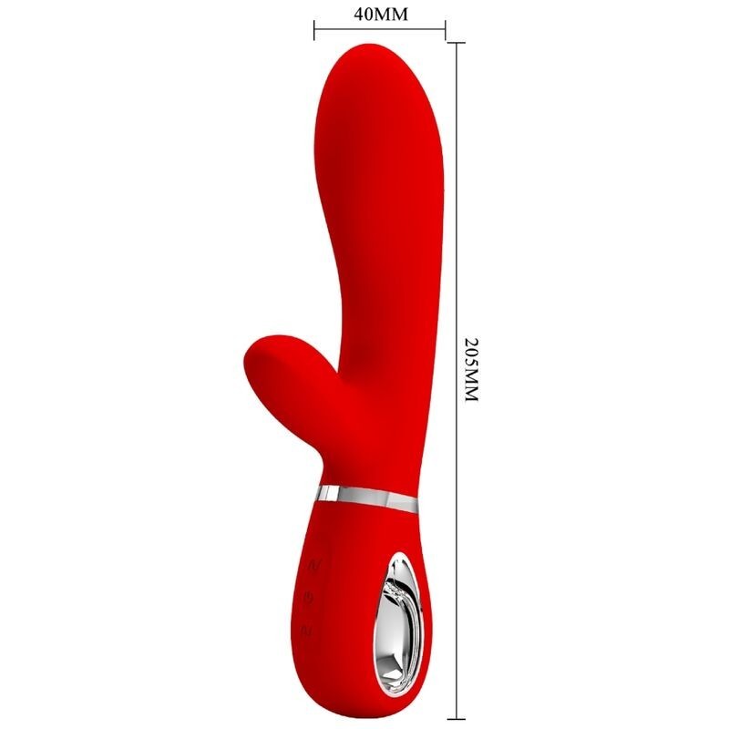 Pretty Love - Vibratore Multifunzione G-Spot Thomas Rosso - PRETTY LOVE FLIRTATION - Vibratori punto G | erosidea.com
