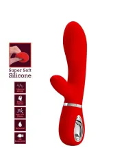 Pretty Love - Vibratore Multifunzione G-Spot Thomas Rosso - PRETTY LOVE FLIRTATION - Vibratori punto G | erosidea.com