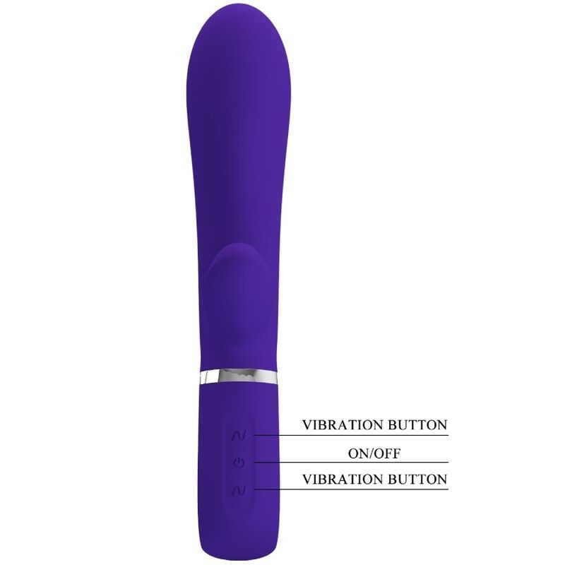 Pretty Love - Vibratore Multifunzione G-Spot Thomas Viola - PRETTY LOVE FLIRTATION - Vibratori punto G | erosidea.com