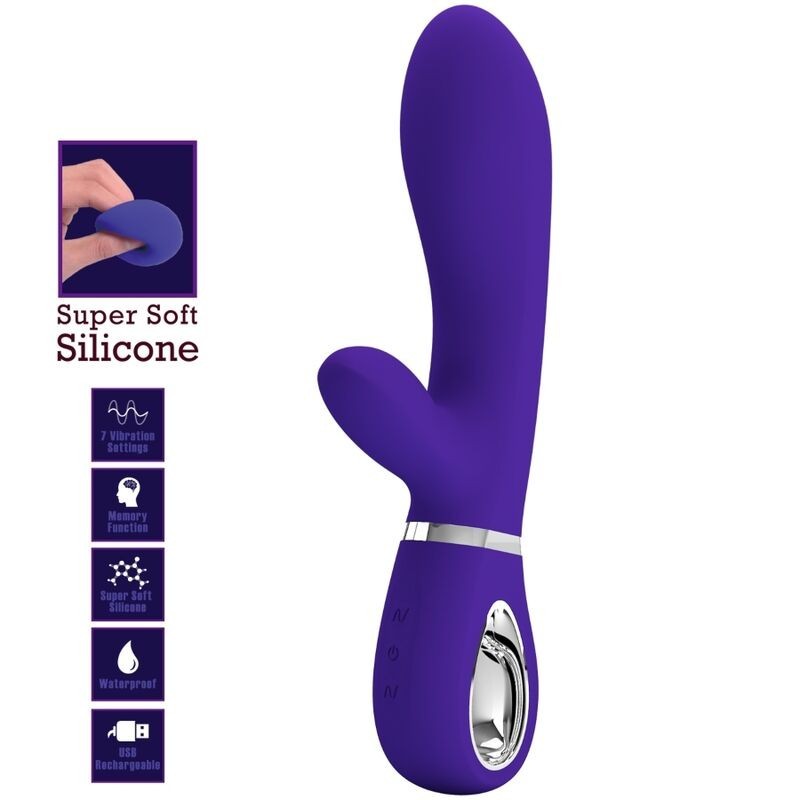Pretty Love - Vibratore Multifunzione G-Spot Thomas Viola - PRETTY LOVE FLIRTATION - Vibratori punto G | erosidea.com