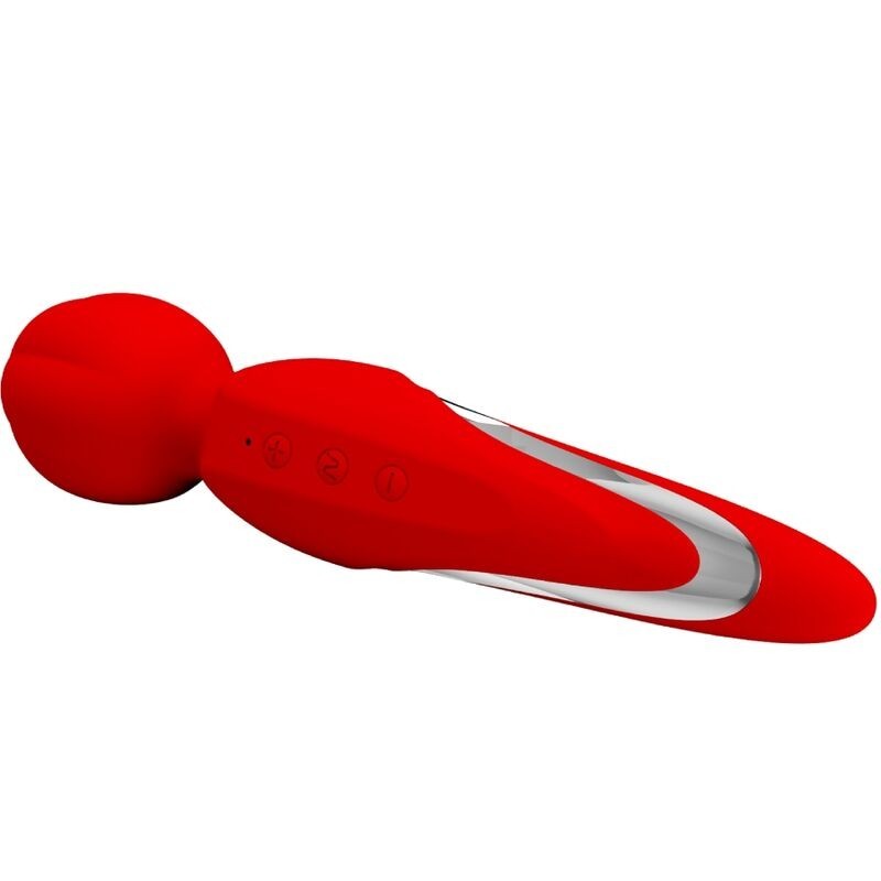 Wand Vibratore Walter Pretty Love Rosso - PRETTY LOVE FLIRTATION - Magic Wand | erosidea.com