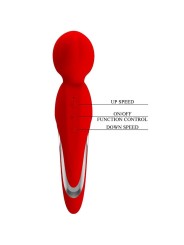 Wand Vibratore Walter Pretty Love Rosso - PRETTY LOVE FLIRTATION - Magic Wand | erosidea.com