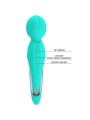 Wand Vibrante Walter Verde Acqua - PRETTY LOVE FLIRTATION - Magic Wand | erosidea.com