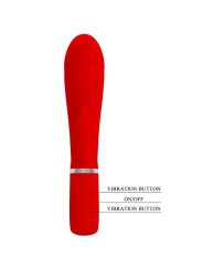 Vibratore Multifunzione G-Spot Prescott Rosso - PRETTY LOVE FLIRTATION - Vibratori punto G | erosidea.com