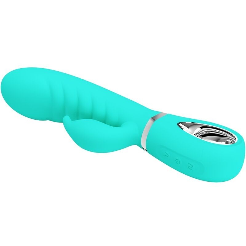 Vibratore Multifunzione G-Spot Prescott Verde Acqua - PRETTY LOVE FLIRTATION - Vibratori punto G | erosidea.com