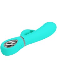 Vibratore Multifunzione G-Spot Prescott Verde Acqua - PRETTY LOVE FLIRTATION - Vibratori punto G | erosidea.com