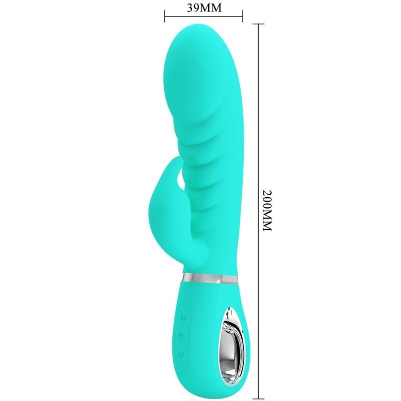 Vibratore Multifunzione G-Spot Prescott Verde Acqua - PRETTY LOVE FLIRTATION - Vibratori punto G | erosidea.com