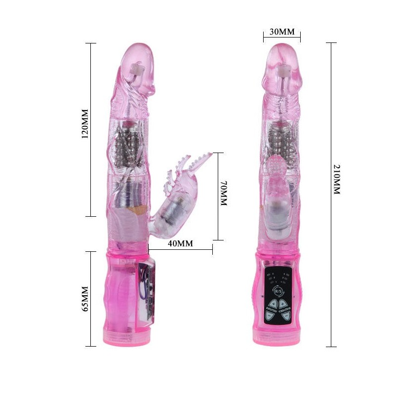 Vibratore Rabbit Mini Baile Itimate Lover - BAILE ROTATIONS - Vibratori Rabbit | erosidea.com
