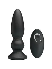 Vibratore Plug Anale Con Telecomando Nero - MR PLAY - Plug e Catene Anali | erosidea.com