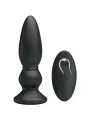 Vibratore Plug Anale Con Telecomando Nero - MR PLAY - Plug e Catene Anali | erosidea.com