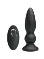 Vibratore Plug Anale Con Telecomando Nero - MR PLAY - Plug e Catene Anali | erosidea.com