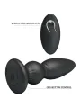 Vibratore Plug Anale Con Telecomando Nero - MR PLAY - Plug e Catene Anali | erosidea.com
